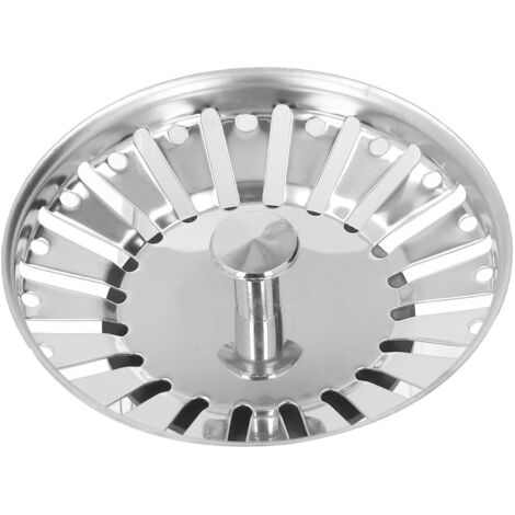 Edelstahl-Küchenspülen-Filterkörbe, 84 mm Durchmesser, 1 Stück, 3,3-Zoll-Modell, langlebig und rostbeständig