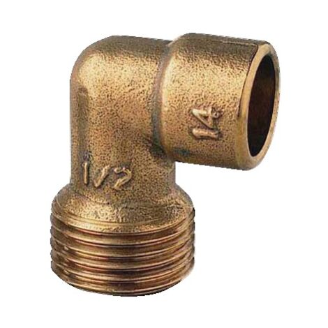 Edelstahl-Messing-Einmaleckkupplung - 92GCU 15X21 - 14