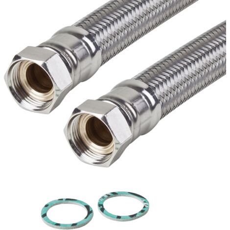 BREMBOFLEX Edelstahl Panzerschlauch 1 1/4" 5/4" 3m 300cm 3000mm DN32