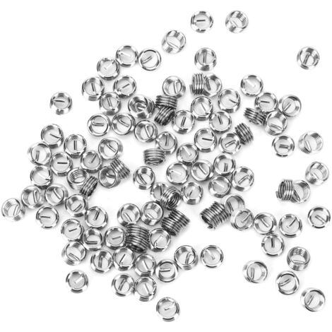 Edelstahl-Reparaturwerkzeug – 100 Stück M4 x 0,71D Gewindeeinsätze