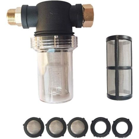 Edelstahl-Rohrfilter, XU, 14/13 cm, für Gartenbewässerung - KZQ