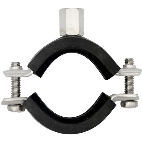 Edelstahl Rohrschelle 1" DN 32 33 34 35 36 37 mm V4A Rohrhalter
