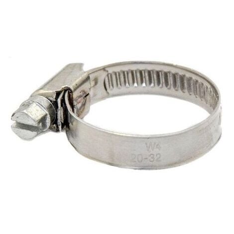 AQUARISTIKWELT24 Edelstahl Schlauchschelle 20-32mm für 1" Schläuche Schlauchklemme Klemme