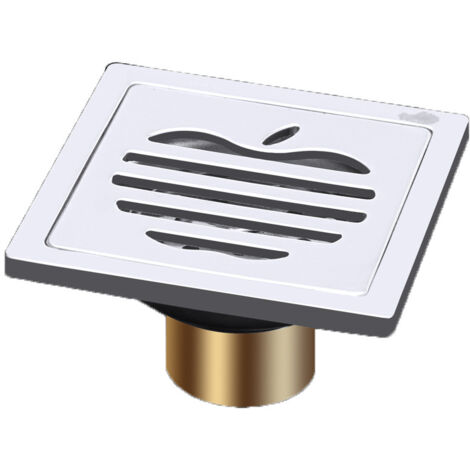 Edelstahl-Siphon für Solaranlagen mit 6 mm Wandstärke, geruchsdicht, mit Kupferkern, T-förmig, für Balkon und Badezimmer deng ALOVEZ
