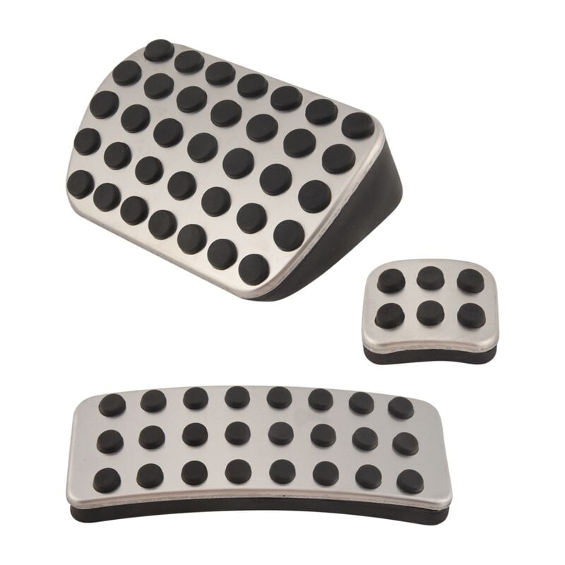Image of Edelstahl Sport Bremspedalauflagen Abdeckung Für 2006-2012 M-Klasse W164 2007-2013 -Klasse X164