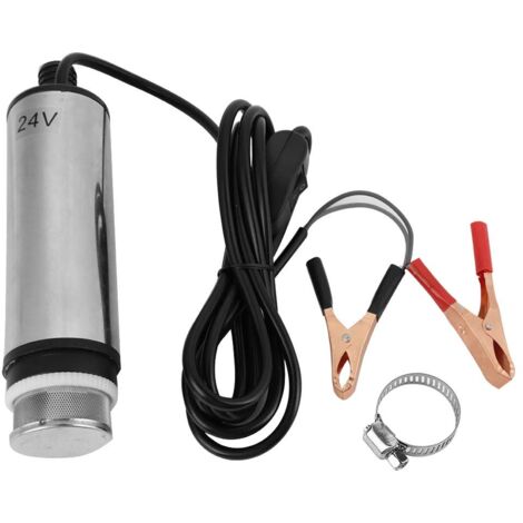 Edelstahl-Tauchpumpe DC 24V Transferpumpe für Wasser Diesel Öl Kerosin Tanken Werkzeug