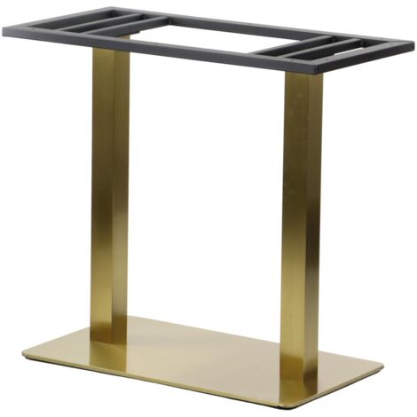 Edelstahl Tischfuß SH-3003-1/G gold