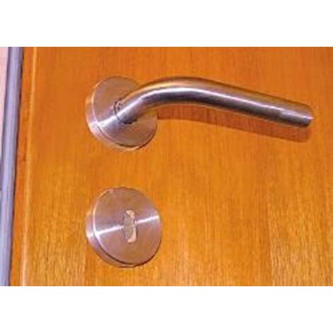 Edelstahl Türbeschlag modernes Design Türdrückergarnitur silber