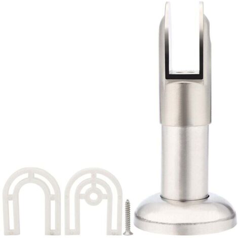 Edelstahl WC Badezimmer Trennwand Hardware Zubehör Unterstützung verstellbare Fußhalterung A