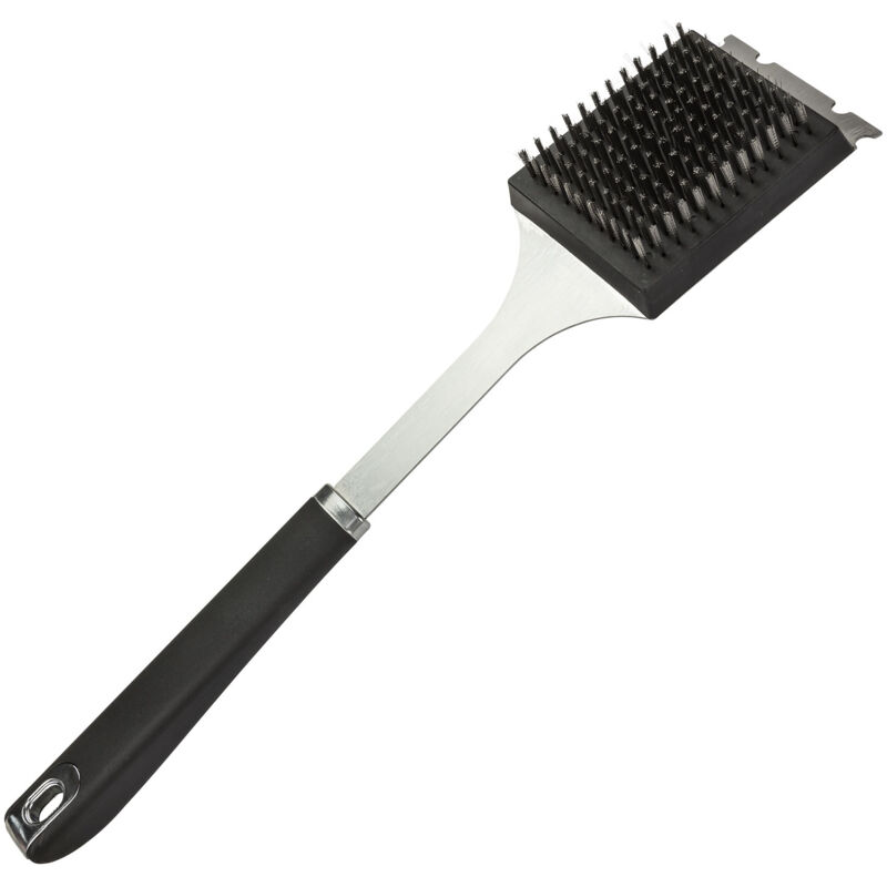 Image of Edelstahl XL Grillbürste Grillreinigungsbürste Grill BBQ Reinigungsbürste 41,5 cm