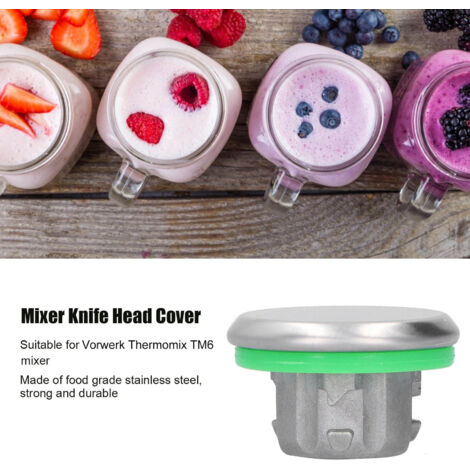Edelstahldeckel für Thermomix TM6 – kompatibel mit WunderCap