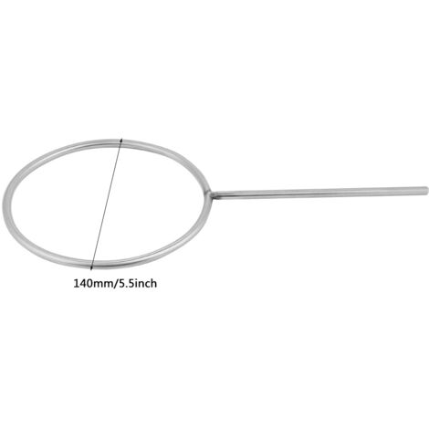 Edelstahlhalterung für geschlossene Ringtorte 140 mm