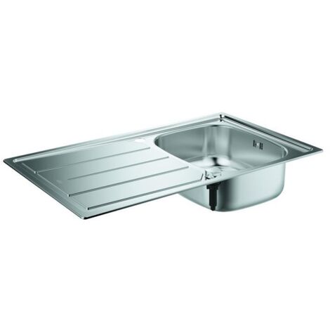 Edelstahlspüle Grohe K200 mit 1 Becken 860 x 500 mm reversibel - 31552SD1