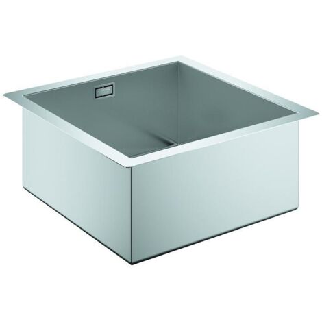 Edelstahlspüle Grohe K700 45-S mit 1 Becken 464 x 464 mm - 31578SD1