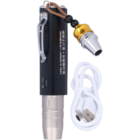Edelstein-Experten-Taschenlampe, multifunktional mit USB-Ladefunktion und intensivem Licht für Schmuck und Münzen