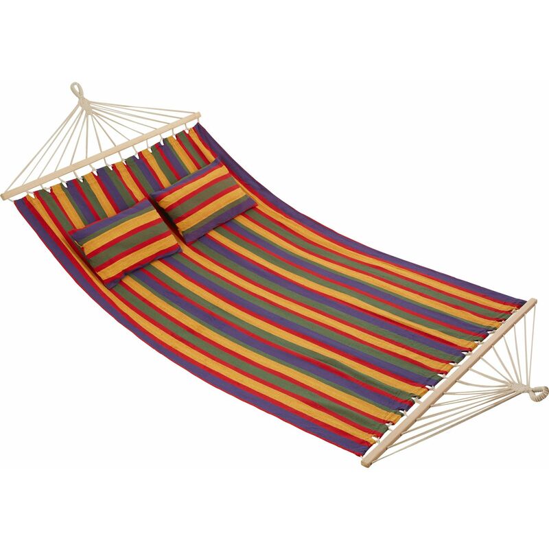 Tectake - Eden Hammock - colourful stripes
