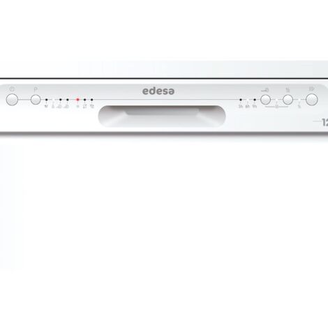 Edesa EDW-6120 WH - Lavavajillas 60 Cm E 12 Cubiertos Blanco