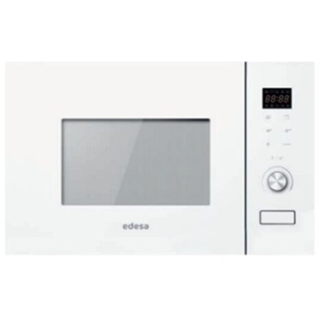 Edesa EMW-2020-IG WH - Horno Microondas Integrable 20 Litros Con Grill Blanco