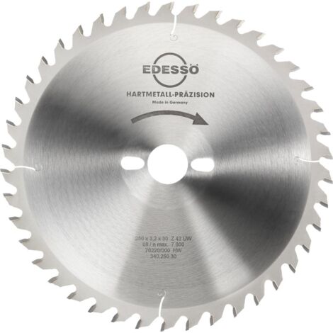 EDESSÖ Kreissägeblatt HW Profi 250 x 3,2 x 30 Z 42 UW