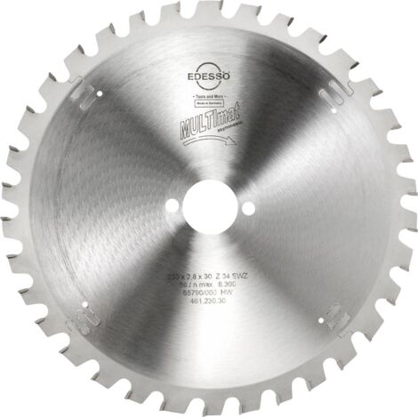 EDESSÖ Kreissägeblatt Präzision MULTImat Super-WZ, HW 230x2,8/1,8x30 Z=34 SWZ