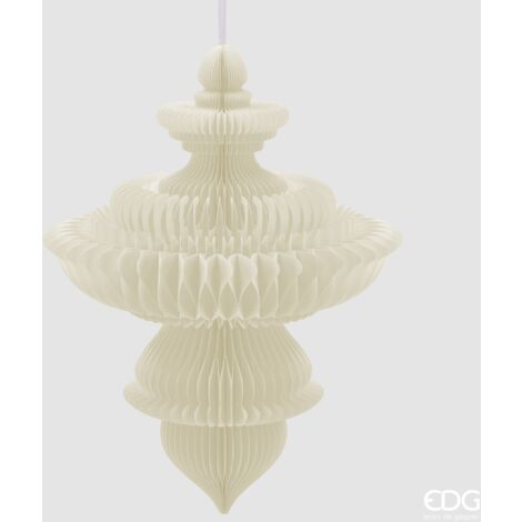 EDG 8Decoro Origami Trottola Bianco H.100 D 78