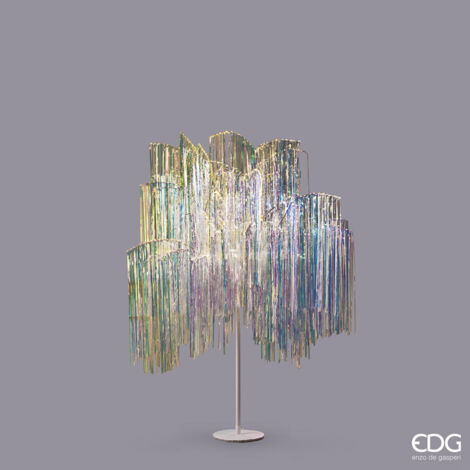 EDG, ALBERO DI NATALE A LED CON FRANGE, H150, 600 MICROLED, NATALE, DECORAZIONI DI NATALE