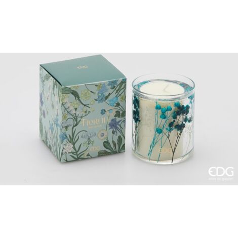 EDG Candela Florette Con Profumo Soft Cotton H 9,5 cm