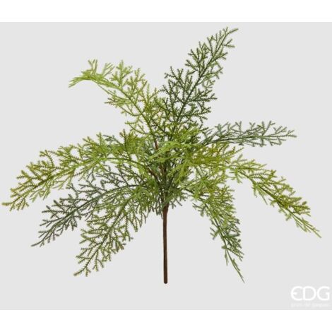 EDG CESPUGLIO DI FELCE OLIS H45CM, CASA, ACCESSORI DECORATIVI, FIORI ARTIFICIALI