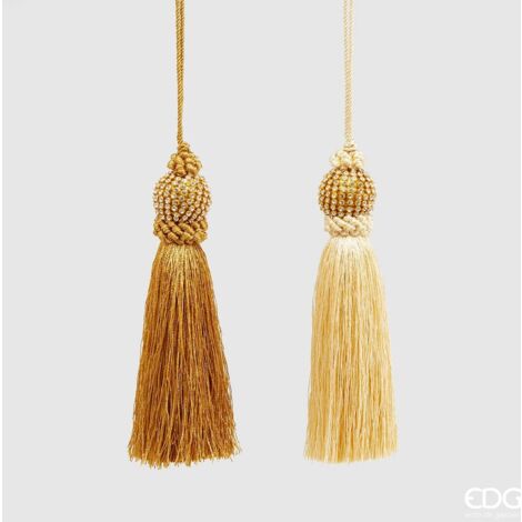 EDG Decorazione Nappa Jewel H15 2 Pezzi Assortiti
