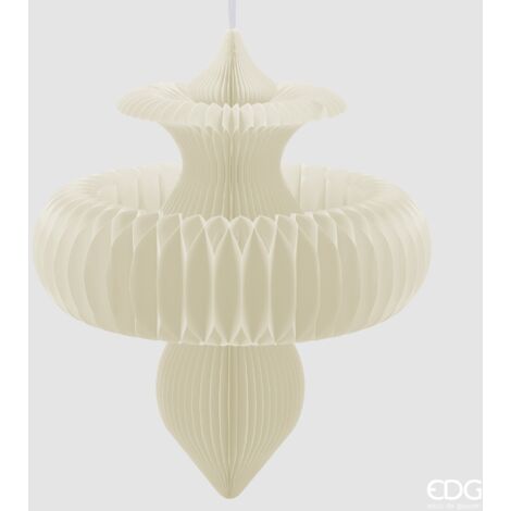 EDG Decoro Origami Trottola Bianco H 100 D 88