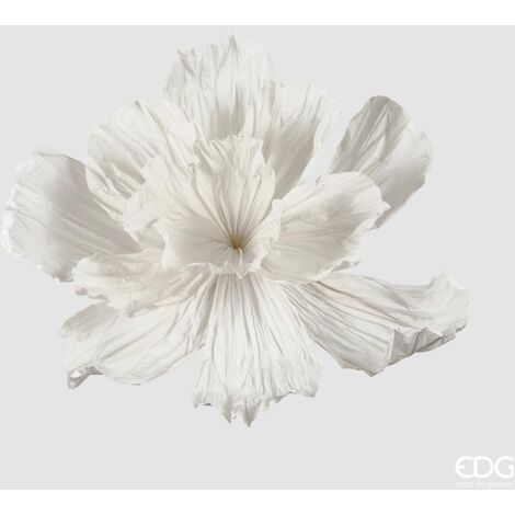 EDG Peonia Jumbo Da Appendere Bianco H70 cm