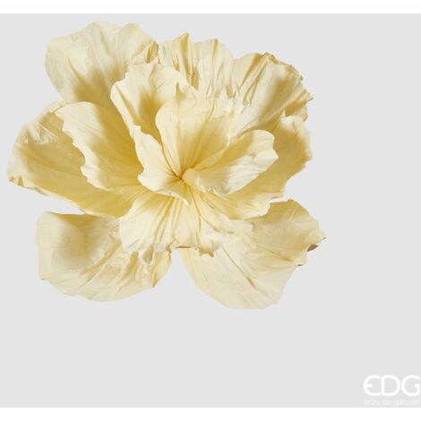 EDG Peonia Jumbo Da Appendere Giallo Chiaro H 60 cm
