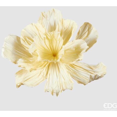 EDG Peonia Jumbo Da Appendere Giallo Chiaro H 70 cm