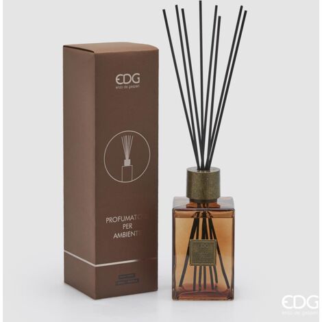 EDG Profumatore Bottiglia Quadrato Black Forrest 1200 ml