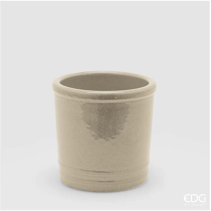 Edg, Vaso Glaze Cilindro in Ceramica, Vasi