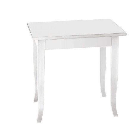 EDGAR - tavolo da pranzo in legno massello cm 90 X 90