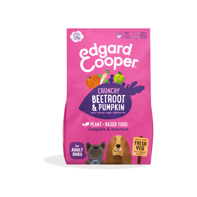 Edgard&cooper - edgard cooper - crunchy beetroot & pumpkin 1KG - (540700714905) edgar cooper