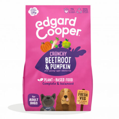 Edgard & Cooper grain-free Adult Plant Based Remolacha y Calabaza Pienso para Perro 2.5kg