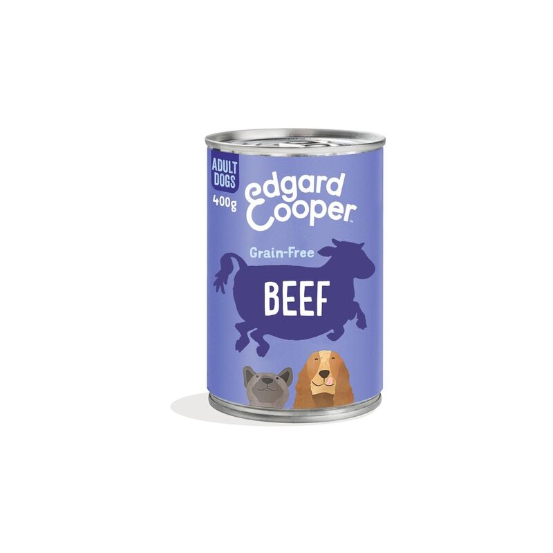 

Edgard & Cooper grain-free Adult Ternera fresa Comida húmeda para Perro 400gr
