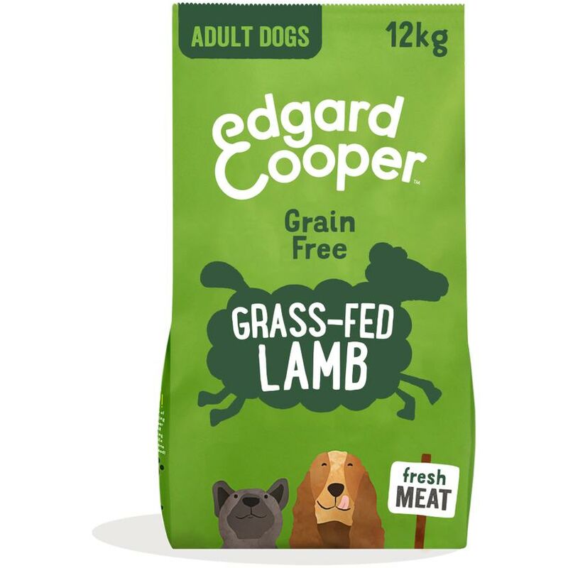 

Edgard & Cooper grain-free Adult Cordero Fresco pienso para perros adultos hipoalergénico y sin cereales 700g