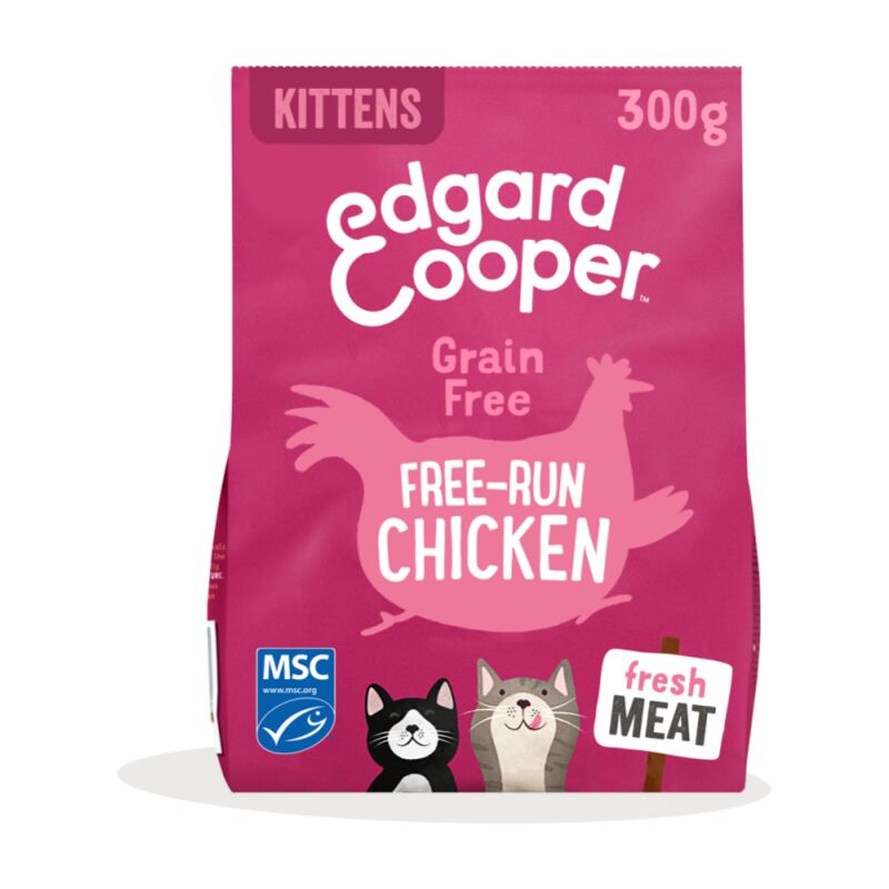

EDGARD COOPER GATO KITTEN POLLO,PATO Y PESCADO - 300 Gramos