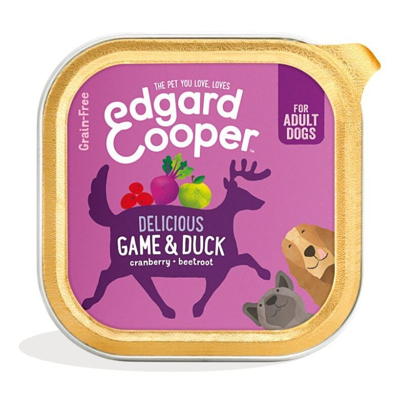 Edgard&cooper - tub nourriture pour chien adulte sans céréales edgar cooper 540700714764