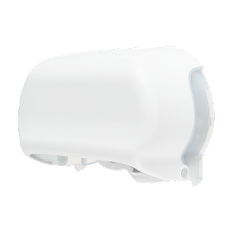 

Dispensador de papel higiénico colgado Borde doble sin núcleo doble Negro