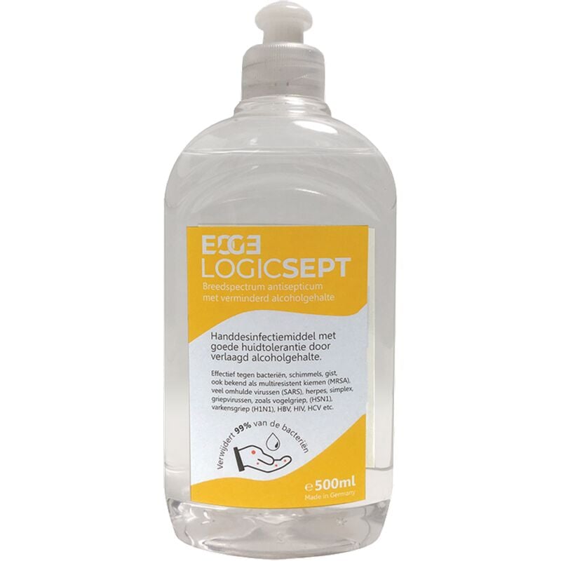 

Desinfectante de manos Edge Logicsept frasco dosificador - 500ml