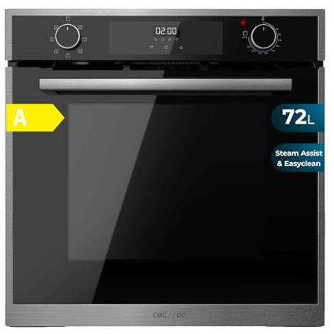 Edge Multifunktions-Backofen mit 72 l Fassungsvermögen, 7 Funktionen, Grill, Defrost, Steam Assist, 2800W.