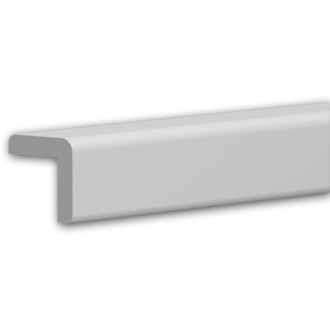 Edge protection profile Profhome 650238 Stucco moulding Decorative moulding contemporary design white 2 m