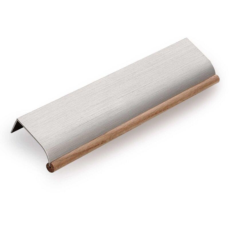 

Edge Wood - Asa 40 mm R/434 20 020-66/052 Inox-Roble - Efecto Inox Mate / Roble