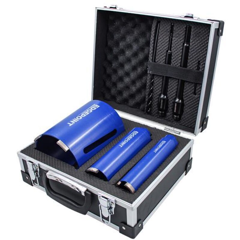 EdgePoint EDGDCDKIT7 Diamond Dry Core Drill Kit, 7 Piece EDGDCDKIT7