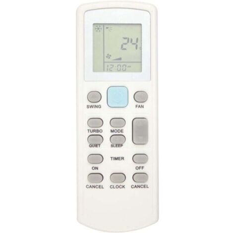 Télécommande de remplacement pour climatiseur ARC480A11, ARC480A12, ARC480A13, ARC480A9 Télécommande de remplacement pour climatiseur ARC480A11, ARC480A12, ARC480A13, ARC480A9