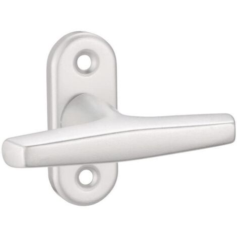 EDI 1511/0000/02 Fenstergriff 1511/0000 Aluminium F2 / neusilberfarbig Kreuzgrif
